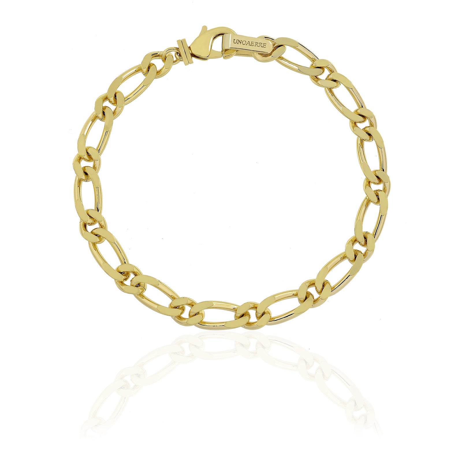 Bracciale Uomo Unoaerre Acciaio  Maglia grumetta figaro 560818